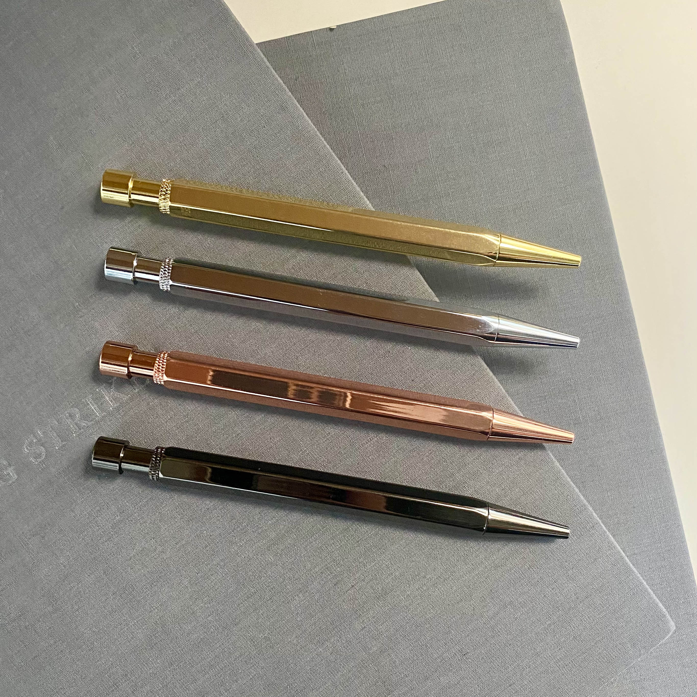 Retractable Brass Pen by Soothi