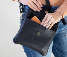 Foldover Crossbody Clutch by Lifetime Leather Co