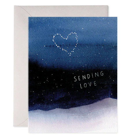 Night Sky Love Card