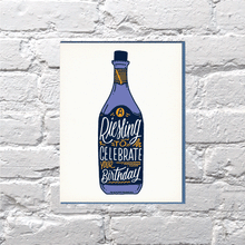 Riesling Birthday Card