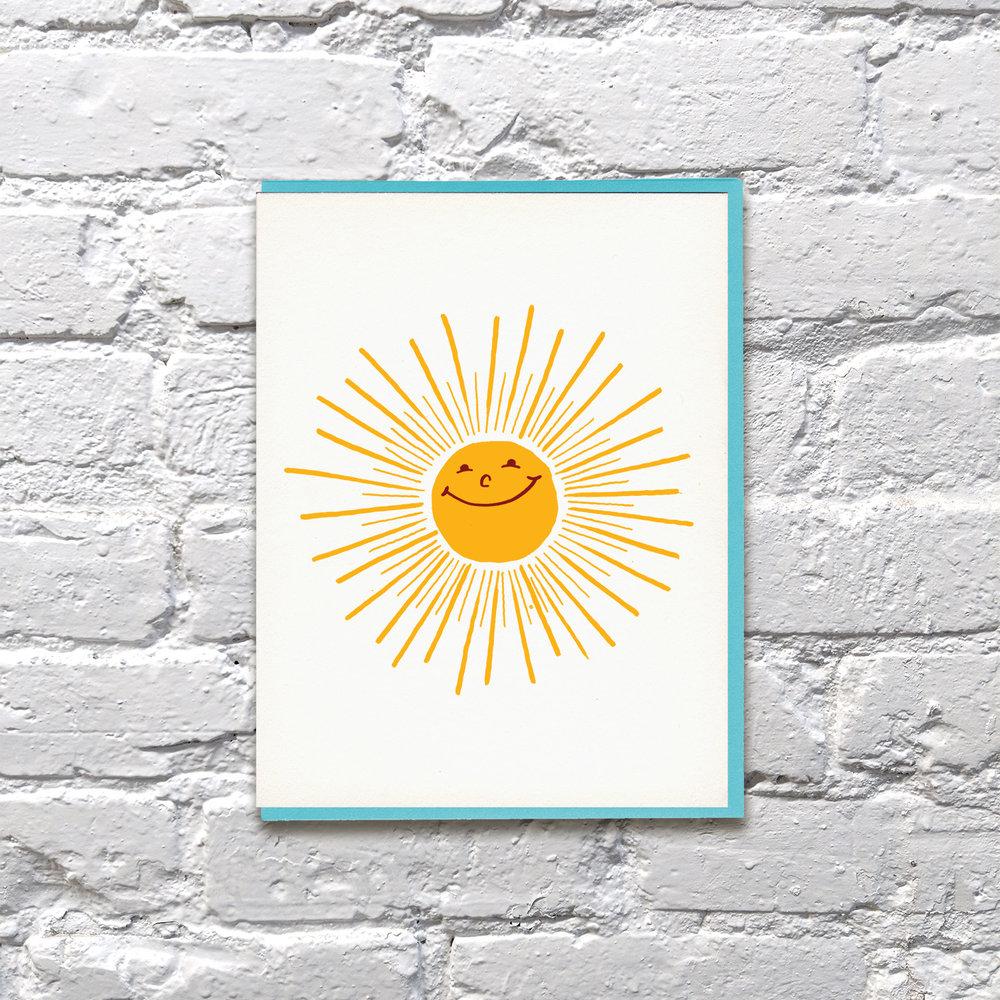 Sunshine Greeting Card