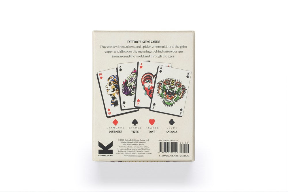 Tattoo Playing Cards