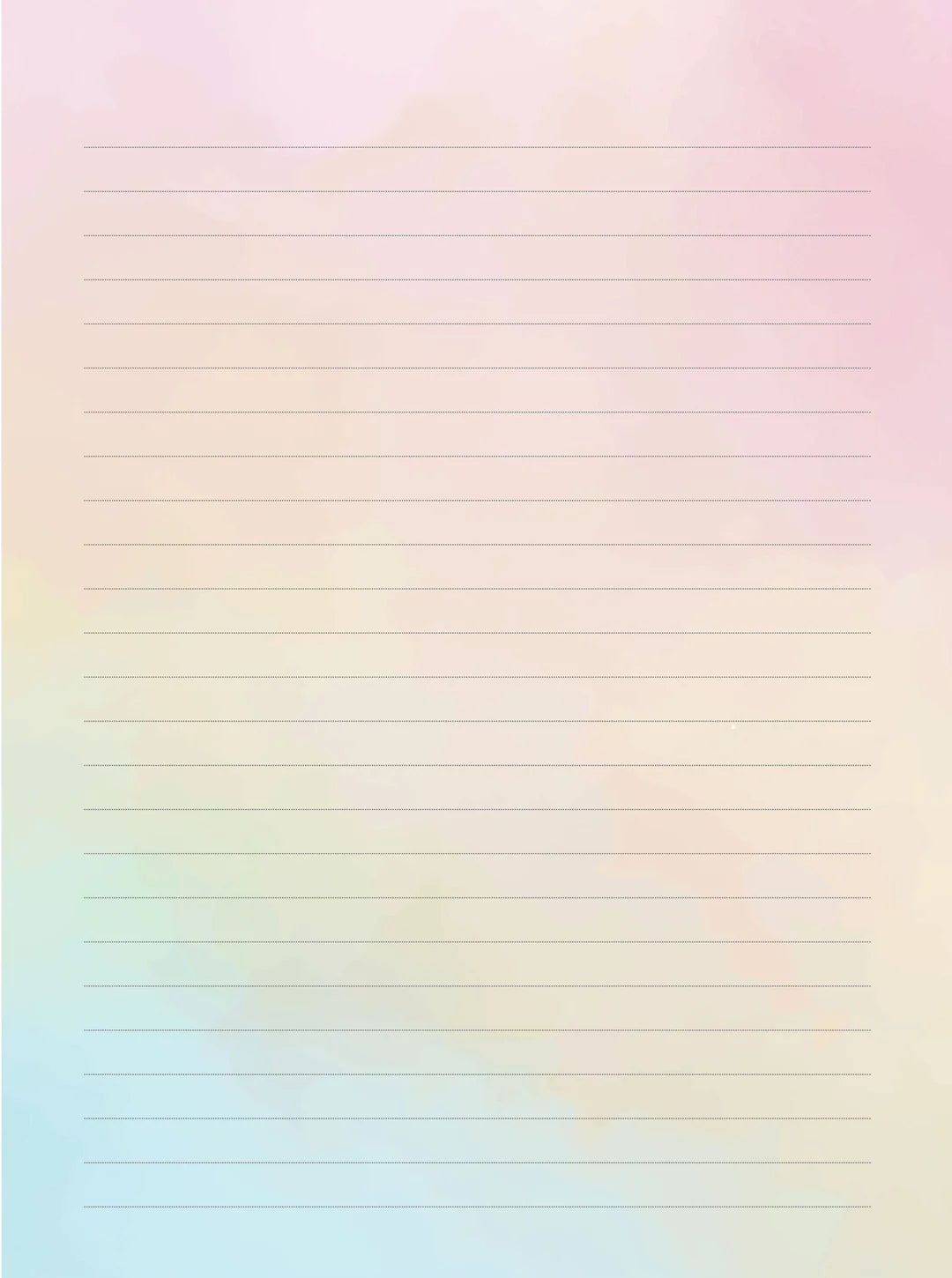 True Colors Stationery