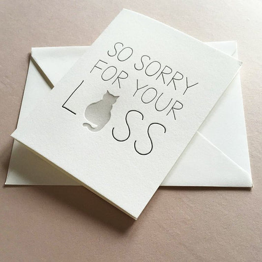 Cat Sympathy Die Cut