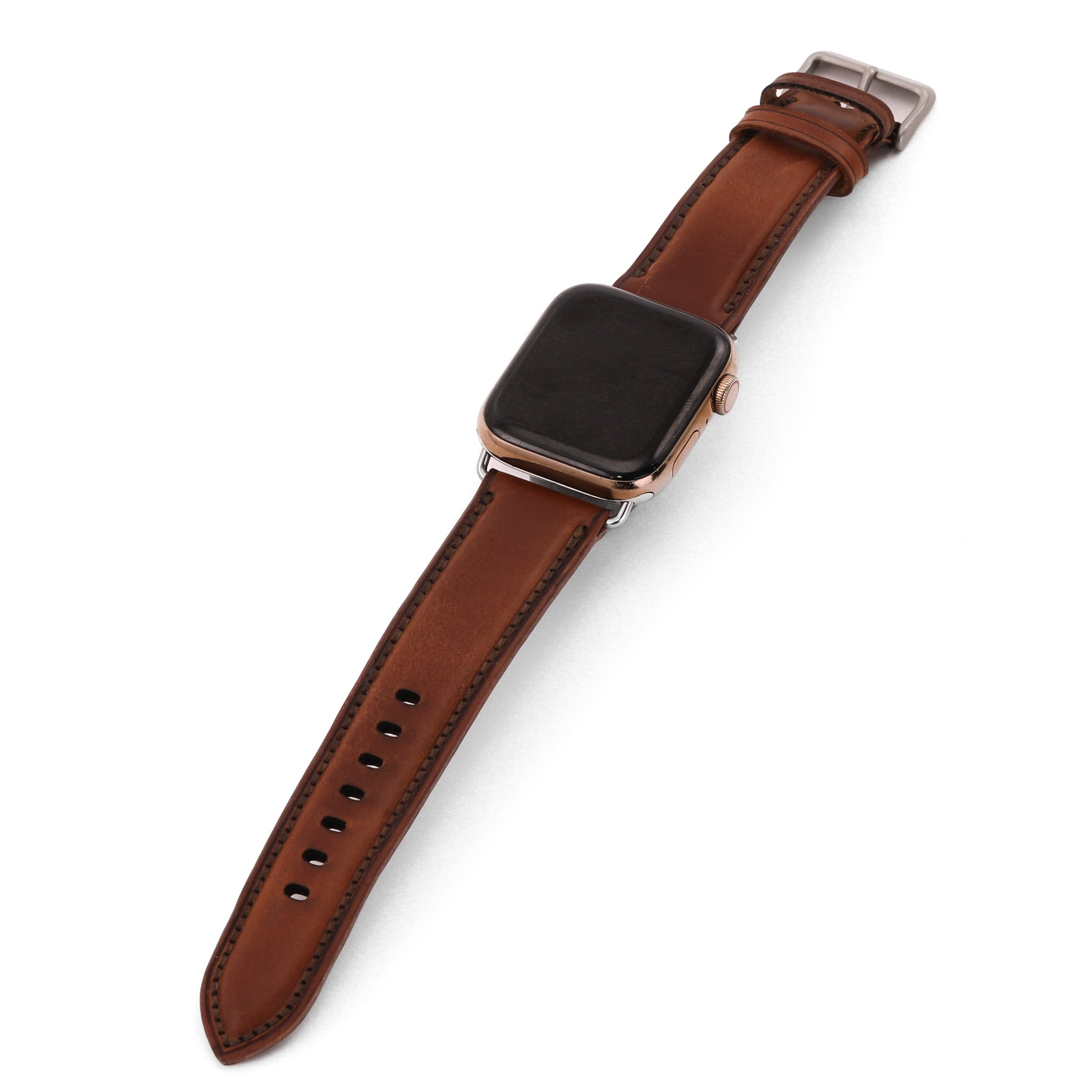 Luxury Apple Band - Cordovan by Lifetime Leather Co