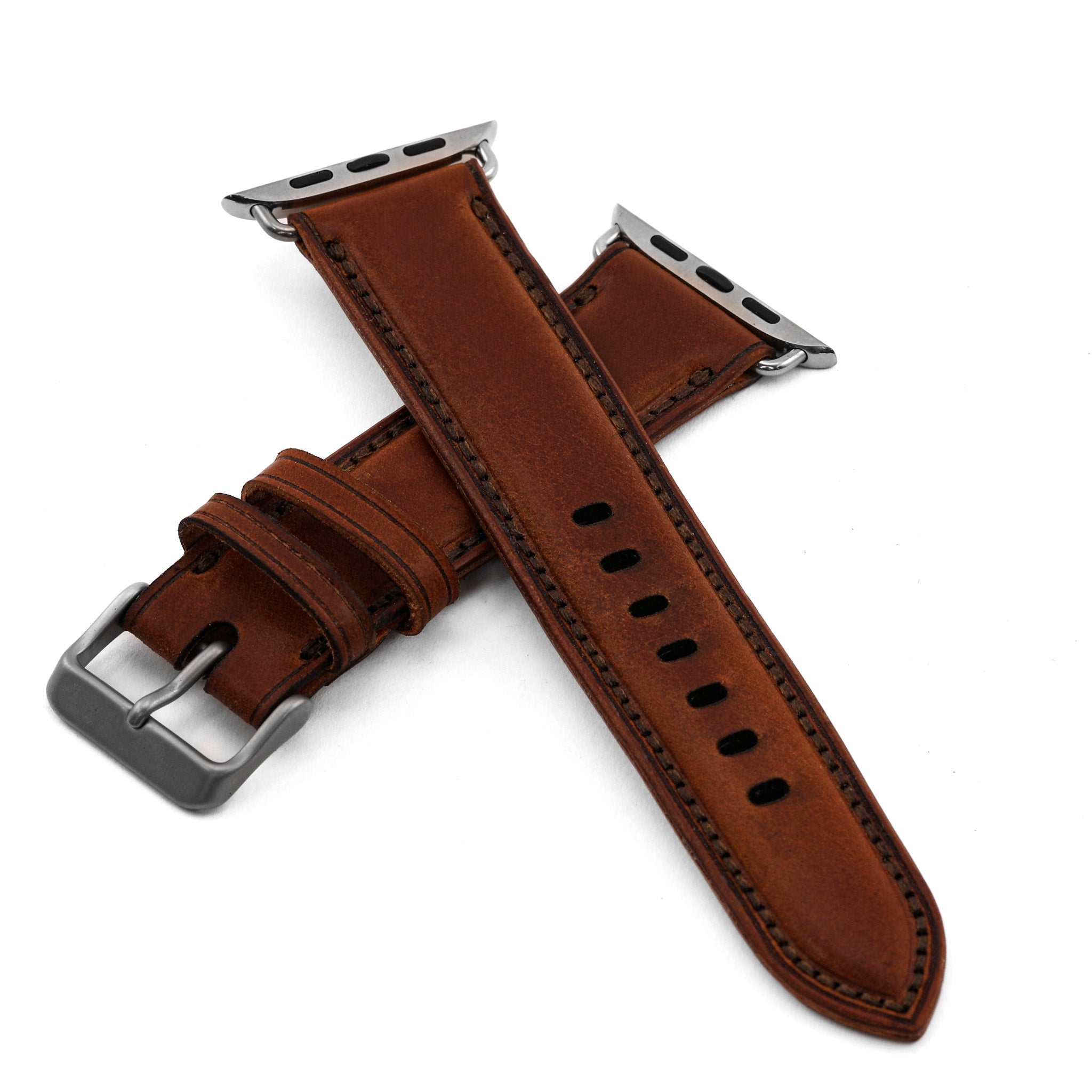 Luxury Apple Band - Cordovan by Lifetime Leather Co