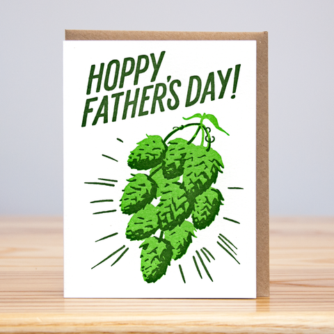 Hoppy Father's Day (Letterpress)