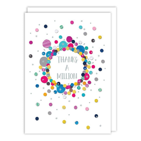 Dots and Stars Thank You Card
