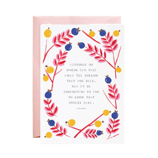 I am with You - Sympathy Greeting Card
