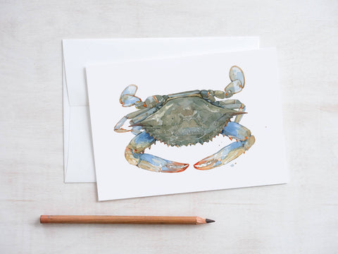 Blue Crab Card
