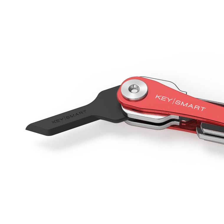 SafeBlade Finger-Friendly Keychain Box Cutter; Black