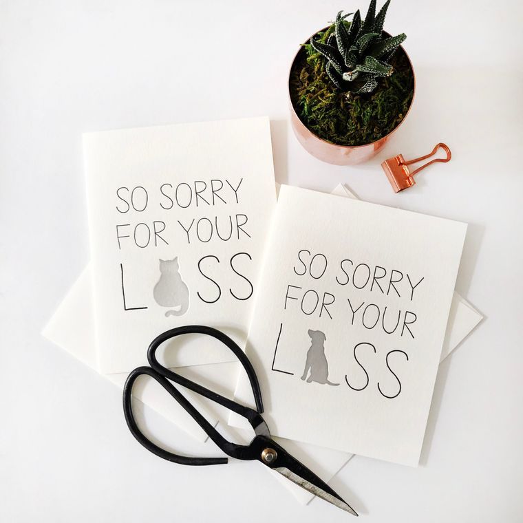 Dog Sympathy - Die Cut