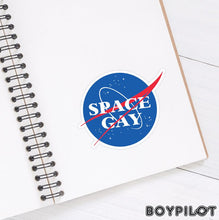 Space Gay NASA Logo 3