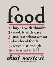Food Don't Waste It Magnet