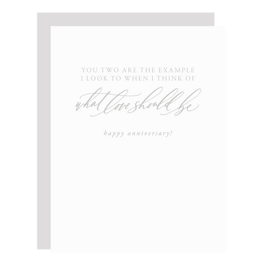 What Love Should Be Anniversary