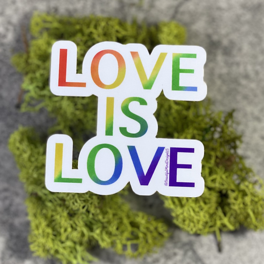 Love is Love Vinyl Sticker