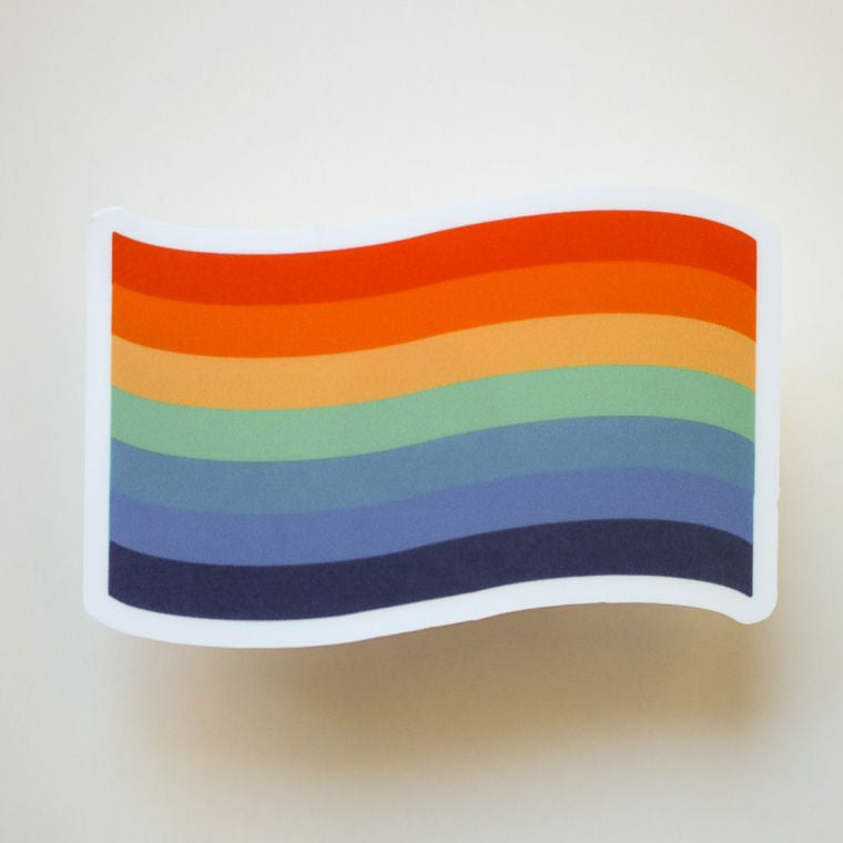 LBGTQ Flag Sticker