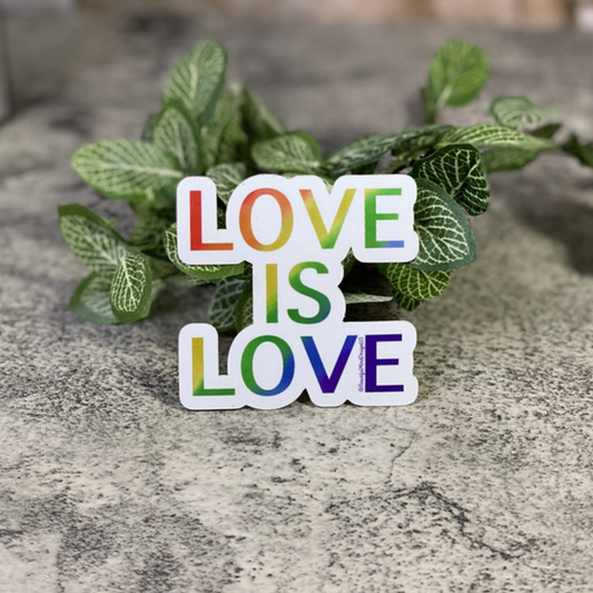 Love is Love Vinyl Sticker
