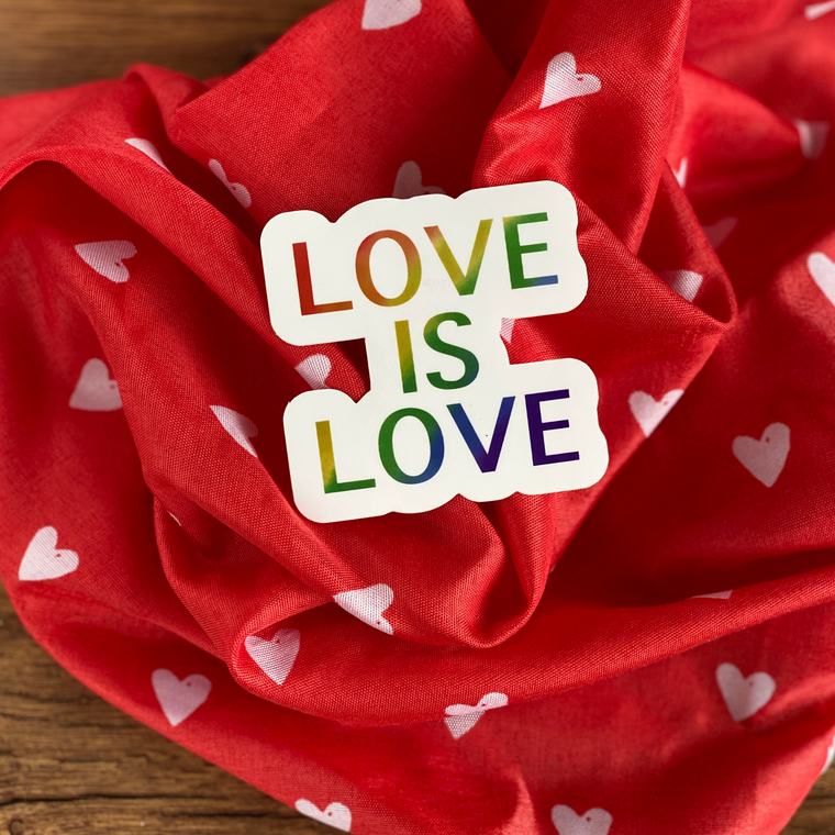 Love is Love Vinyl Sticker
