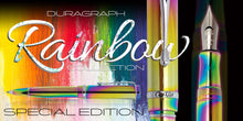 Conklin Duragraph Special Edition PVD Rainbow Fountain Pen w/ JoWo Nib