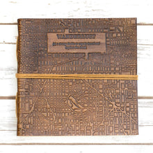 Wanderlust 7x7 Artist Handmade Leather Journal by Soothi