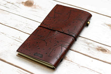 The Future Belongs Eleanor Roosevelt Quote Leather Journal - 8x6 Size by Soothi