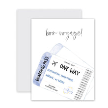 Ticket to Parenthood Greeting Card