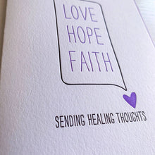 Encouragement Card - Sending Healing Thoughts